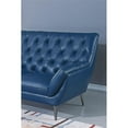 thumbnail image 3 of American Eagle Furniture Leather Sofa in Navy Blue, 3 of 4