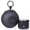 Black, variant on EWA Travel Case Packed, A106 Pro Portable Bluetooth Speaker with Custom Bass Radiator, Brief Design, IP67 Waterproof, Perfect Mini Speaker for Shower, Room, Bike, Car (Black)