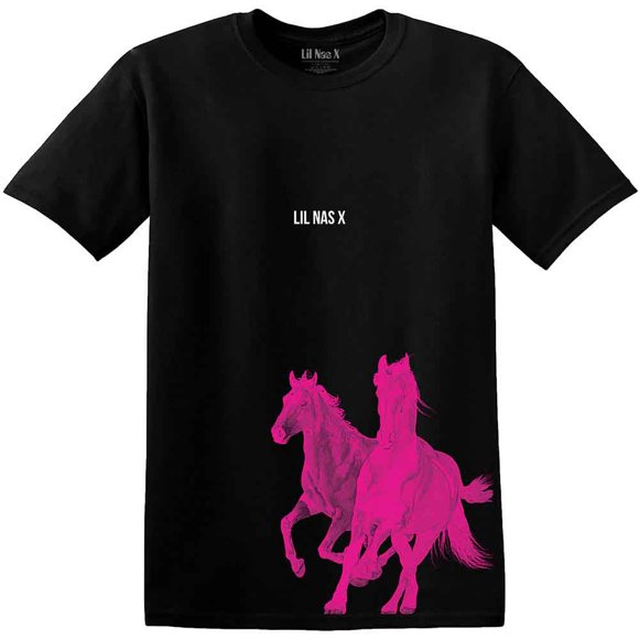 Lil Nas X Unisex T-Shirt Pink Horses