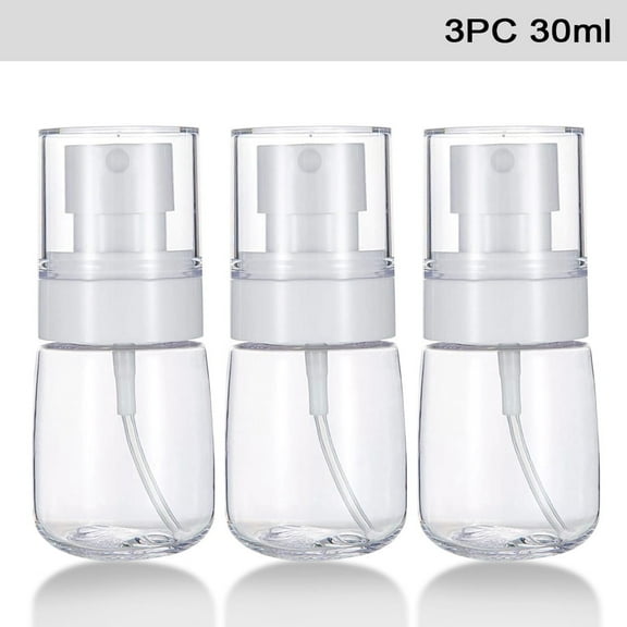 ACDANC Spray Bottles For Cleaning 3Pc Empty Bottle Small Plastic Spray Bottle Travel With Plastic Sprayer 30Ml Continuous Spray Bottle Clear