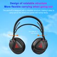 thumbnail image 3 of Auriculares para juegos supraaurales TAIOU, ligeros, para deportes electrónicos, BT5.3 y, 3 of 8