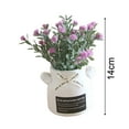 thumbnail image 5 of 1Pc Potted Artificial Flower Babysbreath Bonsai DIY Garden Wedding Party Decor, 5 of 8