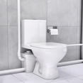 thumbnail image 4 of WinZo Macerating Toilet System with 700W Sewage Pump Dual Flush One Piece Modern Design For Basement Bathroom,4 Inlets,White, 4 of 6