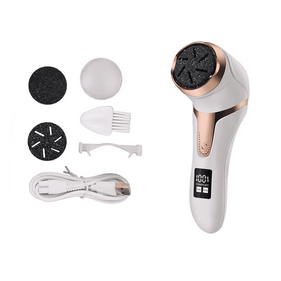 VANTTECH Portable Foot File Callus Tool Kit ,Electric Callus Remover for Feet Care Deadskin with LCD Display
