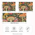 thumbnail image 2 of Yayeee Pillowcase Standard Size Set of 2 Satin Wrinkle Resistant Pillow Case, Colorful Mushroom, 2 of 7
