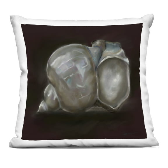 Stupell Industries Treasure Of Sea Shell Decorative Printed Throw Pillow, design by Mary Sparrow