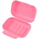 thumbnail image 1 of EeaseMX Jabonera portátil creativa, contenedor de jabón, estuche de viaje sellado, tamaño L (rosa), 1 of 8