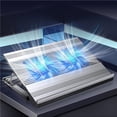 thumbnail image 1 of Refroidisseur d'Ordinateur Portable Silencieux à 2 Ventilateurs, Ordinateur Portable Réglable, Refroidissement, Coussin de Refroidissement, Coussin de Jeu Vidéo pour le Travail de Bureau, Jeu Vidéo, 1 of 8
