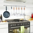 thumbnail image 3 of Pot and Pan Hanger Pot Rack Wall Mounted Hanging Pots and Pans Rack Pot Hangers for Kitchen Utensil Rail, 3 of 13