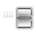 thumbnail image 1 of simhoa Ice Cream Maker DIY Household Easy to Clean Multifunction Instant Cold Plate White No Lid, 1 of 8