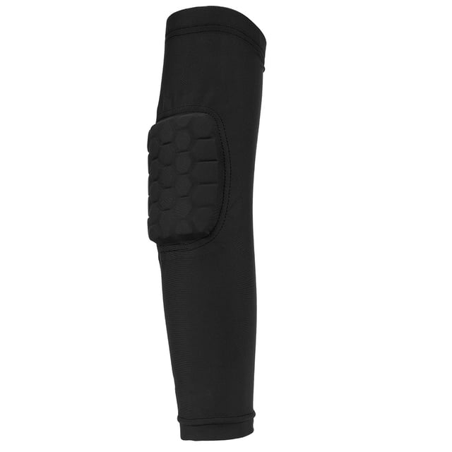 Protector deportivo, coderas de seguridad, protector de mano, brazo, soporte para codo de baloncesto, negro, L