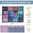 thumbnail image 2 of LHSHID 20th Birthday Gifts for Girls 20 Year Old Girl Birthday Gift Soft Blanket for Couch Bed 20th Birthday Decorations for Girls Best Teenage Girl Gifts for 20 Year Old Girls 50x60in, 2 of 6