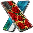 thumbnail image 2 of MUNDAZE LG Stylo 6 Leopard Red Roses Double Layer Phone Case Cover, 2 of 5