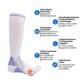 thumbnail image 4 of Saltar la cuerda correr fitness deportes profesionales calcetines finos de secado rápido hasta la rodilla, 4 of 6