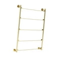 thumbnail image 2 of jifeng Ribbon Organizer Wall 5 Tiers Scarf Rack for Sewing Craft Room Retail Stores Gold, 2 of 9