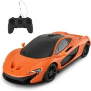 1-24 Scale McLaren P1 Toy Car - RC Model Vehicle for Kids, Orange