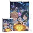 thumbnail image 2 of Genshin Impact Jigsaw Puzzle, Wood Puzzles Adult, 1000 PCS Jigsaw Puzzle Perfect for Game Nights, 2 of 8