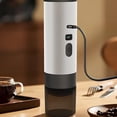 thumbnail image 5 of Portable Automatic Cordless Capsule Coffee Machine, White – Fast Heating, 7800mAh Battery, 90ml Water Tank, Ideal for Travel & Outdoors, 5 of 5