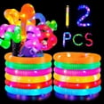 thumbnail image 5 of Byseng Glow Sticks Pop Tubes Necklaces Bracelets Light Up 12 Pack, 5 of 9