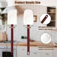 thumbnail image 4 of Heavy Duty Spatula and Spoonula High Heat Silicone Spatula, 4 of 5