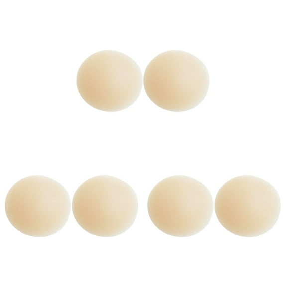 3 Pairs  of Reusable Women Nipples Cover Summer Woman Pasties Silicone Nipples Covers