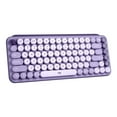 thumbnail image 3 of Logitech POP Keys Wireless Mechanical Keyboard with Customizable Emoji Keys - Cosmos - Clavier - Sans Fil - Bluetooth le, Bluetooth 5.1 - Interrupteur de Touche : Tactile Marron - Cosmos, 3 of 13