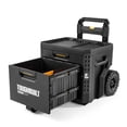 thumbnail image 5 of ToughBuilt StackTech 2-Drawer Rolling Locking Box, Portable Tool Storage & Organizer, 5 of 12
