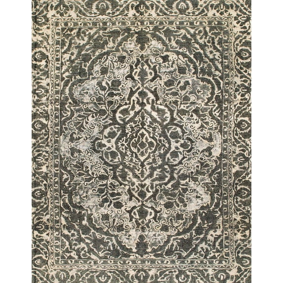 Ahgly Company Machine Washable Indoor Rectangle Abstract Tan Brown Area Rugs, 5' x 8'