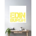 thumbnail image 2 of Edinburgh Design Poster Wall Art, Modern Wall Decor, 24x24 UNFRAMED, 2 of 3