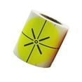 thumbnail image 1 of Qualitchoice 200 Pieces Shooting Targets Fluorescence Paper Self Adhesive Targets High Visibility Yellow, 1 of 9