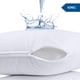 thumbnail image 2 of Utopia Ropa de cama Protectores de almohada impermeables con cremallera tamaño King (paquete de 2 blancos) Fundas de almohada con cremallera Fundas de almohada a prueba de chinches 20 x 38 pulgadas, 2 of 6