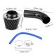 thumbnail image 3 of Universal 76mm 3 inch Aluminum Carbon Fiber Cold Air Intake Pipe Kit, 3 of 3