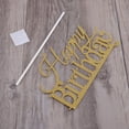 thumbnail image 5 of FRCOLOR  10 Pcs Theme Supplies Birthday Cake Flags Multi-tiered Decoration, 5 of 8