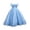 00-Blue562, variant on WOYY Girls Formal Wedding Pageant Party Dress Tulle Birthday Princess Dress, Blue, Sizes 3-12