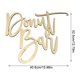 thumbnail image 5 of Decoración de pared placa decoración retro estilo letras toppers adornos decoraciones de boda DIY artes celebración romántico matrimonio Methold HA028192-00B, 5 of 5
