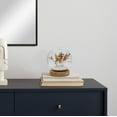 thumbnail image 2 of Mainstays Artificial Bunny Tail Cloche on Wooden Base, 6.5", 2 of 7