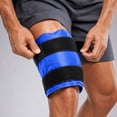 thumbnail image 4 of Gel Knee Ice Pack Wrap Cold/Hot Therapy Pad with Adjustable Nylon Straps Reusable Knee Compress for Leg and Joint Use, 4 of 7