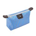 thumbnail image 3 of xiaxaixu Women Waterproof Makeup Bag, Classic Striped Cosmetic Organizer Multifunctional Pouch, 3 of 7
