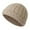 Beige, variant on HJYCHN Winter Knit Hat with Foldable Brim for Extreme Cold Weather Thermal Insulated Ear Outdoor Sports and Daily Use Black One Size