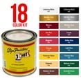 1/4 Pint 1 Shot BASIC Enamel Kit 18 COLOR SET Pinstriping Lettering Graphic