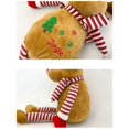 thumbnail image 4 of Cute Deer Santa Snowman Plush Toy PP Cotton Soft Stuffed Decoration for Kids Birthday Christmas Gift, 4 of 8