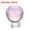 Pink, variant on Uxcell 60mm/2.4" K9 Crystal Ball Decorative Ball with Gift Box and Crystal Stand Yellow 1 Set