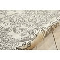 thumbnail image 3 of Nourison  Ma02 Platine MA202 Area Rug Blue 5' 3" x 7' 5" 5' x 8' Living Room,Bedroom,Dining Room Beige Shabby Chic, 3 of 5