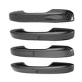 thumbnail image 1 of Protector de Cubierta de Manija de Puerta para Honda Civic Accord CRV HRV 2023-2025 Cubierta Exterior de Manija de Puerta de Fibra de Carbono Negra, 1 of 7