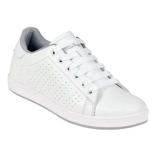 Calzado Tenis Niños Niñas Blancos Tipo Piel Escolar Concha blanco 18 Pontiac 104N28