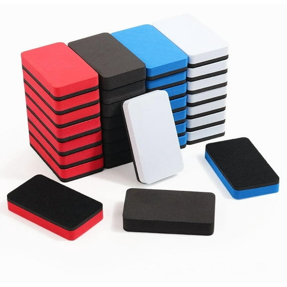 Janrevotw Dry-Erase Eraser, 8 X 4.5 X 1.5 Cm Rectangular Magnetic Whiteboard Dry Eraser, Blackboard Cleaning Board Eraser, Suitable For Classrooms, Offices, And Homes