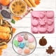 thumbnail image 4 of 2-Piece Autumn Silicone Chocolate Molds Maple Leaf, Acorn and Pumpkin Shape 3D Chocolate Candy Molds for Fall, Thanksgiving, Harvest Themes, 4 of 4