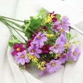 thumbnail image 1 of ZOELNIC Faux Artificial Flowers Silk Daisy Garden Wedding Party Home Decor DIY Bouquet Decoration, 1 of 2