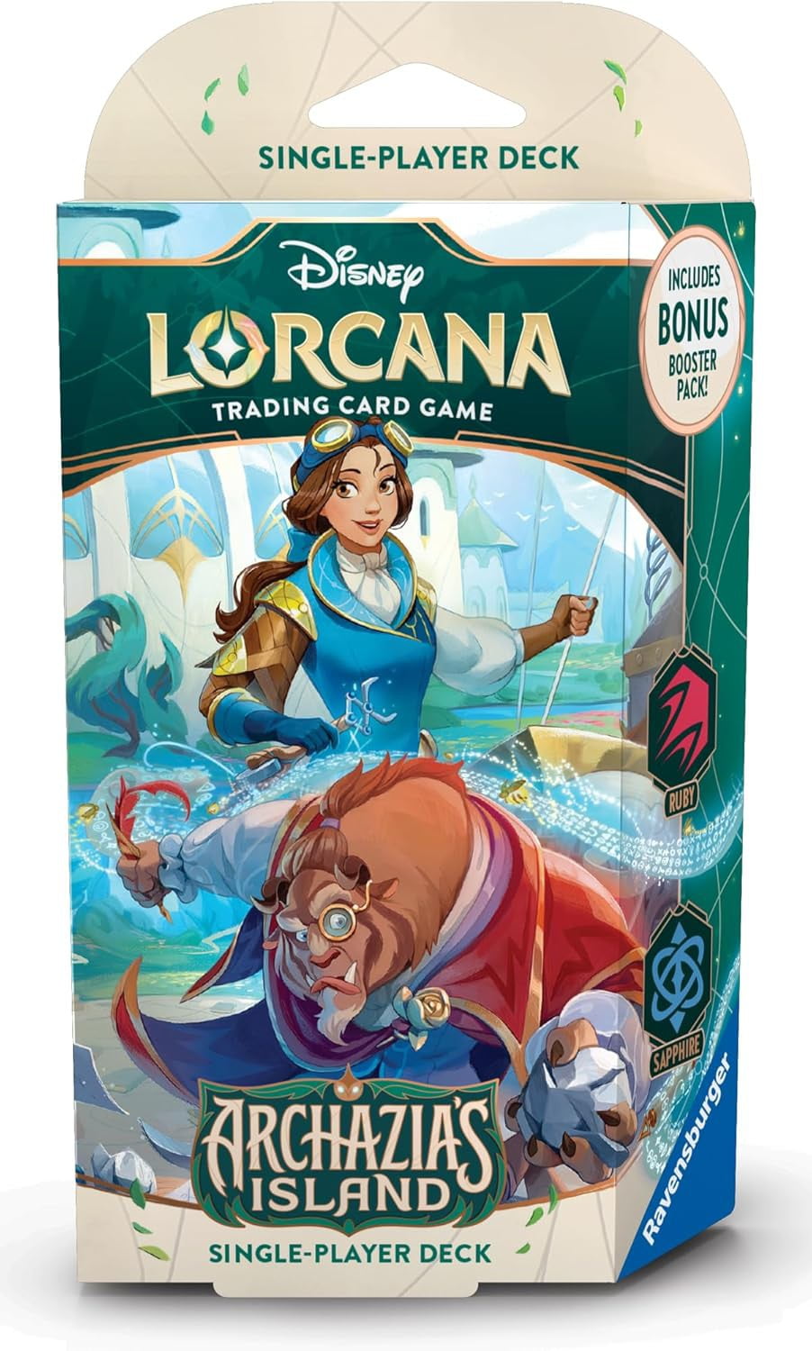 訳あり 新品 Azurite Sea Illumineer's Trove Ravensburger Disney Lorcana Trading Card Game Azurite Sea