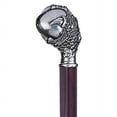 thumbnail image 2 of Design Toscano Claw and Ball Pewter Walking Stick, 2 of 5